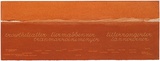 Artist: MADDOCK, Bea | Title: Terra Spiritus...with a darker shade of pale | Date: 1993-98 | Technique: stencil print, printed in hand-ground Launceston ochre from multiple hand-cut mylar stencils; letterpress text blind printed; hand-drawn script