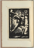 Artist: Davies, L. Roy. | Title: The Pioneer. | Date: 1930 | Technique: wood-engraving, printed in black ink, from one block | Copyright: © The Estate of L. Roy Davies