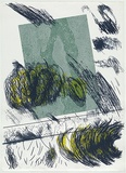 Artist: MEYER, Bill | Title: O.K. Okka energy | Date: 1981 | Technique: screenprint, printed in colour, from four stencils | Copyright: © Bill Meyer