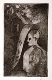 Artist: b'Shearer, Mitzi.' | Title: b'not titled' | Date: 1980 | Technique: b'screenprint, printed in colour, from two stencils'