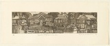 Artist: b'Davidson, Barbara.' | Title: b'Appian Way 1907.' | Date: 1979 | Technique: b'etching, printed in warm black ink, from one plate'