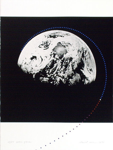 Artist: b'Rose, David.' | Title: b'Space game' | Date: 1970 | Technique: b'screenprint, printed in colour, from seven stencils' Artist: b'Rose, David.' | Title: b'Space game' | Date: 1970 | Technique: b'screenprint, printed in colour, from seven stencils'