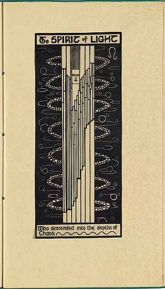 Artist: b'Waller, Christian.' | Title: b'The Spirit of Light' | Date: 1932 | Technique: b'linocut, printed in black ink, from one block' Artist: b'Waller, Christian.' | Title: b'The Spirit of Light' | Date: 1932 | Technique: b'linocut, printed in black ink, from one block'