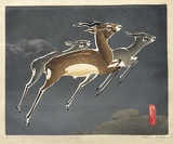 Artist: Palmer, Ethleen. | Title: Antelopes. | Date: 1935 (dated)