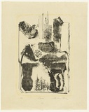 Artist: b'King, Grahame.' | Title: b'Etude' | Date: 1970 | Technique: b'lithograph, printed in colour, from two stones [or plates]'