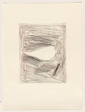 Title: Tube 2 | Date: 1979 | Technique: drypoint, printed in black ink, from one perspex plate