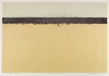 Artist: ROUBOS, Leon | Title: People on the beach | Date: 1984 | Technique: lithograph, printed in colour, from three stones