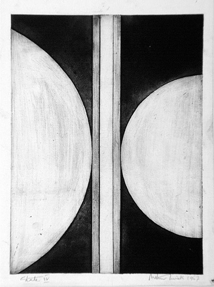 Artist: b'WICKS, Arthur' | Title: b'Bluebird' | Date: 1967 | Technique: b'etching and aquatint, printed in colour, from one plate' Artist: b'WICKS, Arthur' | Title: b'Bluebird' | Date: 1967 | Technique: b'etching and aquatint, printed in colour, from one plate'