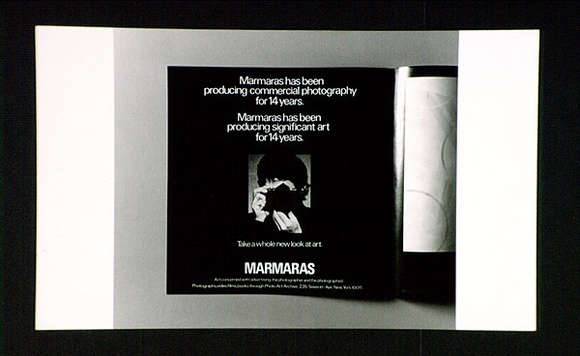 Artist: b'Frank Art.' | Title: b(from Positioning statements: postcard of the last of a series of three advertisements for Artforum January '78). | Date: 1978 | Technique: b'offset-lithograph, printed in black ink' Artist: b'Frank Art.' | Title: b(from Positioning statements: postcard of the last of a series of three advertisements for Artforum January '78). | Date: 1978 | Technique: b'offset-lithograph, printed in black ink'