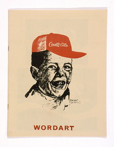 Artist: b'TIPPING, Richard' | Title: b'Magazine: Word Art, Special issue of ZX, Sydney College of the Arts.' | Date: 1980 Artist: b'TIPPING, Richard' | Title: b'Magazine: Word Art, Special issue of ZX, Sydney College of the Arts.' | Date: 1980