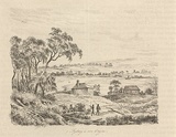 Title: Sydney à son origine. [Sydney at its origin] | Date: 1835 | Technique: engraving, printed in black ink, from one steel plate