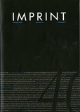 Imprint [Journal of the Print Council of Australia], volume 41, number 2, 2006.