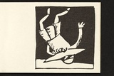 Title: Schoolgirl takes a flip. | Date: 1979 | Technique: offset-lithograph