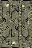 Artist: b'REDBACK GRAPHIX' | Title: b'Wrapping paper: Pumpuni' | Date: 1986 | Technique: b'screenprint, printed in colour, from three stencils'
