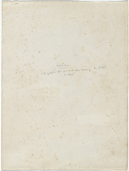 Title: b'Fifteen views of Australia in 1845 by G.K.E.F.' | Date: c.1845 | Technique: b'lithographs, printed in black ink, each from one stone' Title: b'Fifteen views of Australia in 1845 by G.K.E.F.' | Date: c.1845 | Technique: b'lithographs, printed in black ink, each from one stone'