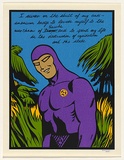 Artist: Without Authority. | Title: Phantom (Hawke) | Date: 1984 | Technique: screenprint, printed in colour, from six ulano hand-cut stencils | Copyright: Courtesy of the artist