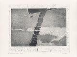Artist: MEYER, Bill | Title: Movement around negative cutting | Date: 1981 | Technique: photo-etching, printed in black ink, from one plate | Copyright: © Bill Meyer
