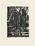 Artist: AMOR, Rick | Title: Pathway. | Date: 1992 | Technique: woodcut, printed in black ink, from one block