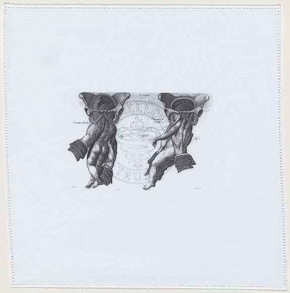 Artist: b'Lohse, Kate.' | Title: b'not titled' | Date: 2003 | Technique: b'screenprint, printed in black ink, from one screen'