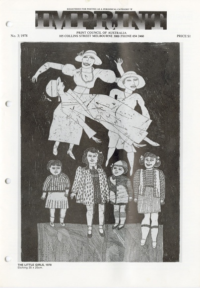 Artist: b'PRINT COUNCIL OF AUSTRALIA' | Title: b'Periodical | Imprint. Melbourne: Print Council of Australia, vol. 13, no. 3, 1978' | Date: 1978 Artist: b'PRINT COUNCIL OF AUSTRALIA' | Title: b'Periodical | Imprint. Melbourne: Print Council of Australia, vol. 13, no. 3, 1978' | Date: 1978