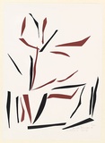 Artist: b'Dawson, Janet.' | Title: b'Heidelbird liftoff.' | Date: 1981 | Technique: b'lithograph, printed in colour, from two plates' | Copyright: b'\xc2\xa9 Janet Dawson. Licensed by VISCOPY, Australia'