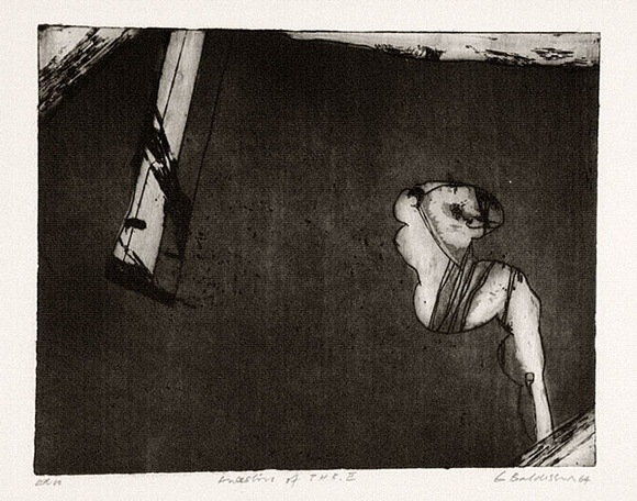 Artist: b'BALDESSIN, George' | Title: b'Ancestors of P.H.B. II.' | Date: 1964 | Technique: b'etching and aquatint, printed in black ink, from one plate' Artist: b'BALDESSIN, George' | Title: b'Ancestors of P.H.B. II.' | Date: 1964 | Technique: b'etching and aquatint, printed in black ink, from one plate'