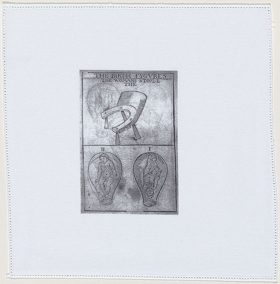 Artist: b'Lohse, Kate.' | Title: b'not titled' | Date: 2003 | Technique: b'screenprint, printed in black ink, from one screen'