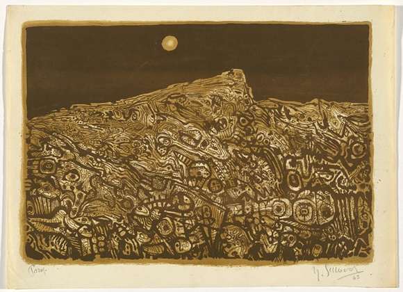 Artist: b'SELLBACH, Udo' | Title: b'not titled' | Date: 1960-80 | Technique: b'etching'