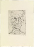 Artist: b'PARR, Mike' | Title: b'Hybridia 2' | Date: 1989 | Technique: b'etching, printed in black ink, from one zinc plate'