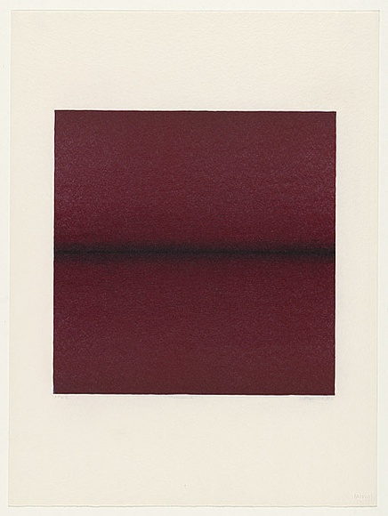 Artist: b'Maguire, Tim.' | Title: b'Horizon V' | Date: 1993 | Technique: b'lithograph, printed in colour, from three plates' | Copyright: b'\xc2\xa9 Tim Maguire' Artist: b'Maguire, Tim.' | Title: b'Horizon V' | Date: 1993 | Technique: b'lithograph, printed in colour, from three plates' | Copyright: b'\xc2\xa9 Tim Maguire'