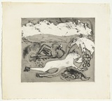 Artist: BOYD, Arthur | Title: Unidentified (not Lysistrata?). | Date: c.1970 | Technique: etching and aquatint, printed in black ink, from one plate | Copyright: Reproduced with permission of Bundanon Trust