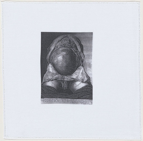 Artist: b'Lohse, Kate.' | Title: b'not titled' | Date: 2003 | Technique: b'screenprint, printed in black ink, from one screen'