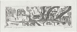 Artist: b'Kennedy, Roy.' | Title: b'Booligal weigh station on the Lachlan.' | Date: 2005 | Technique: b'etching, printed in black ink, from one plate'
