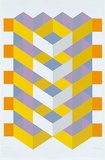 Artist: b'Hardy, Cecil.' | Title: b'Shades of pale' | Date: 1973 | Technique: b'screenprint, printed in colour, from multiple stencils'