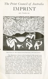 Imprint [Journal of the Print Council of Australia], volume 02, number 1, 1967.
