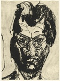 Artist: PARR, Mike | Title: Untitled Self-portraits 12. | Date: 1989