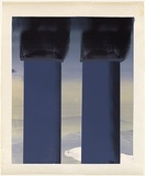 Title: Two structures [variation] | Date: 1969 | Technique: screenprint, printed in colour, from multiple stencils