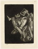 Artist: WILLIAMS, Fred | Title: My godson | Date: 1960 | Technique: etching, aquatint, engraving and burnishing, printed in black ink, from one copper plate | Copyright: © Fred Williams Estate