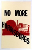 Artist: Speirs, Andrew. | Title: No more Harrisburgs [recto]. Keep uranium in the ground [verso] | Date: (1978-81?) | Technique: screenprint, printed in colour, from multiple stencils