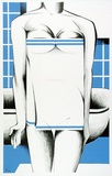 Artist: Powditch, Peter. | Title: The towel | Date: 1969 | Technique: lithograph, printed in colour, from two plates