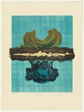 Artist: KING, Grahame | Title: not titled | Date: 1975 | Technique: lithograph, printed in colour, from three stones [or plates]