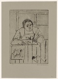 Artist: WILLIAMS, Fred | Title: Hal Hattam | Date: 1966 | Technique: etching, drypoint and mezzotint, printed in black ink, from one copper plate | Copyright: © Fred Williams Estate