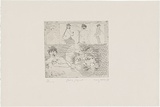Artist: WALKER, Murray | Title: Fleeting fragments. | Date: 1979 | Technique: etching, printed in black ink, from one plate