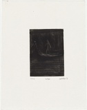 Artist: Palethorpe, Jan | Title: Boat people | Date: 1992, July | Technique: etching, printed in black ink, from one plate