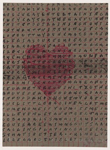 Artist: b'Moore, Mary.' | Title: b'Hello Muddah, Hello Fuddah' | Date: 1979 | Technique: b'lithograph, printed in colour, from four plates' | Copyright: b'\xc2\xa9 Mary Moore' Artist: b'Moore, Mary.' | Title: b'Hello Muddah, Hello Fuddah' | Date: 1979 | Technique: b'lithograph, printed in colour, from four plates' | Copyright: b'\xc2\xa9 Mary Moore'