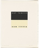 Artist: Burgess, Peter. | Title: sol lewitt: sow little. | Date: 2001 | Technique: computer generated inkjet prints, printed in colour, from digital file