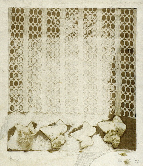 Artist: b'Shearer, Mitzi.' | Title: b'not titled [Ivy leaves]' | Date: 1978 | Technique: b'printed in brown ink, from one  plate'