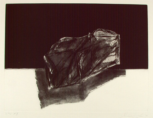 Artist: b'Lee, Graeme.' | Title: b'Untitled III' | Date: 1985 | Technique: b'etching, printed in black ink, from one plate' Artist: b'Lee, Graeme.' | Title: b'Untitled III' | Date: 1985 | Technique: b'etching, printed in black ink, from one plate'