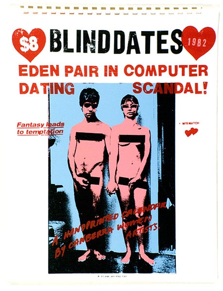 Artist: VARIOUS | Title: Blind dates calendar 1982 (women). | Date: 1981 | Technique: screenprint, printed in colour, from multiple stencils