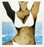 Artist: Powditch, Peter. | Title: Sun woman III | Date: 1969 | Technique: lithograph, printed in colour, from three plates